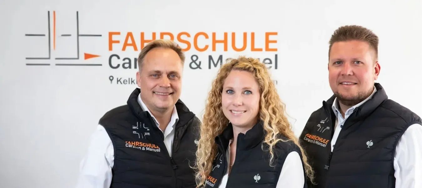 Das Team der Fahrschule Fahrwerk Casten & Manuel